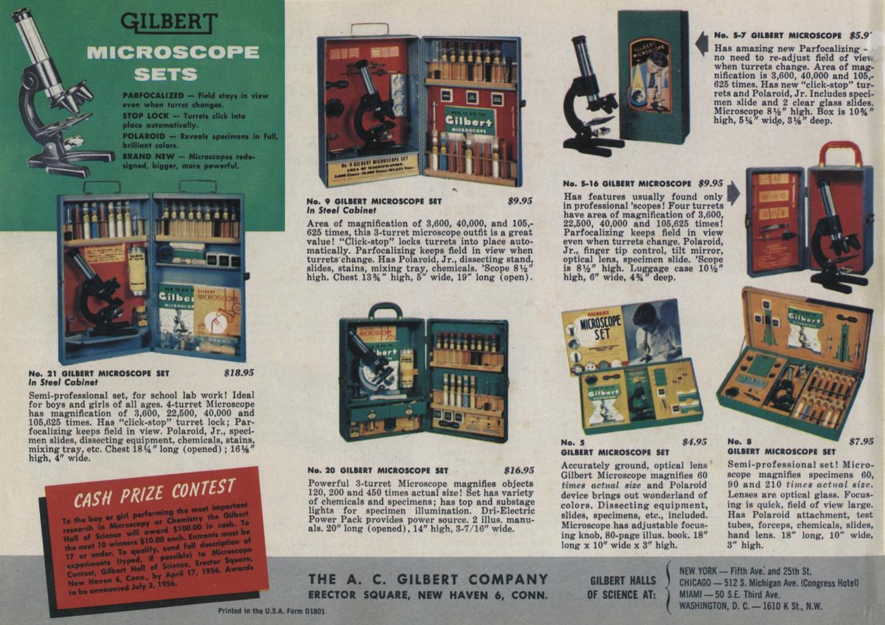 American Flyer Trains 1955, page 44 A.C. Gilbert Catalog Archive